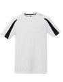 Goedkope Sportshirt Starworld Unisex Contrast Wit-Zwart
